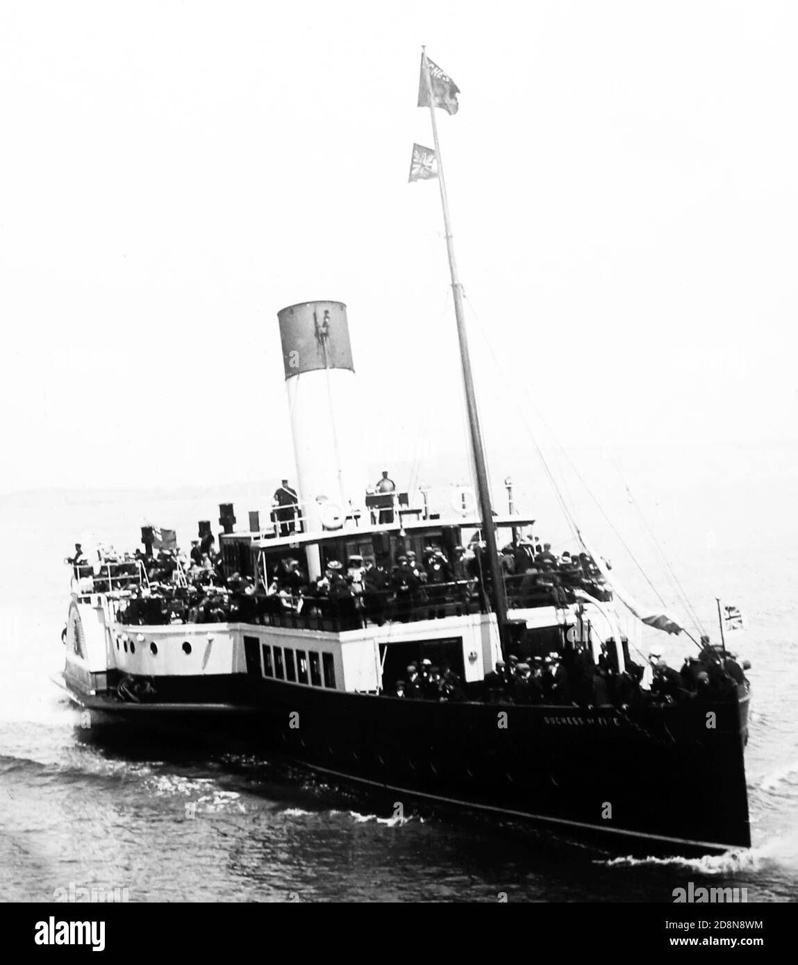 PS Duchess of Fife paddle steamer, early 1900s Stock Photo