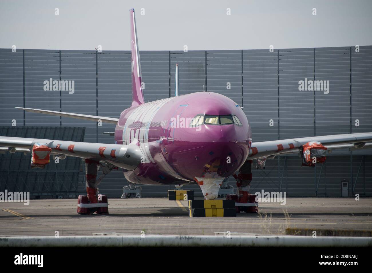 WOW Air A330 NEO Stock Photo