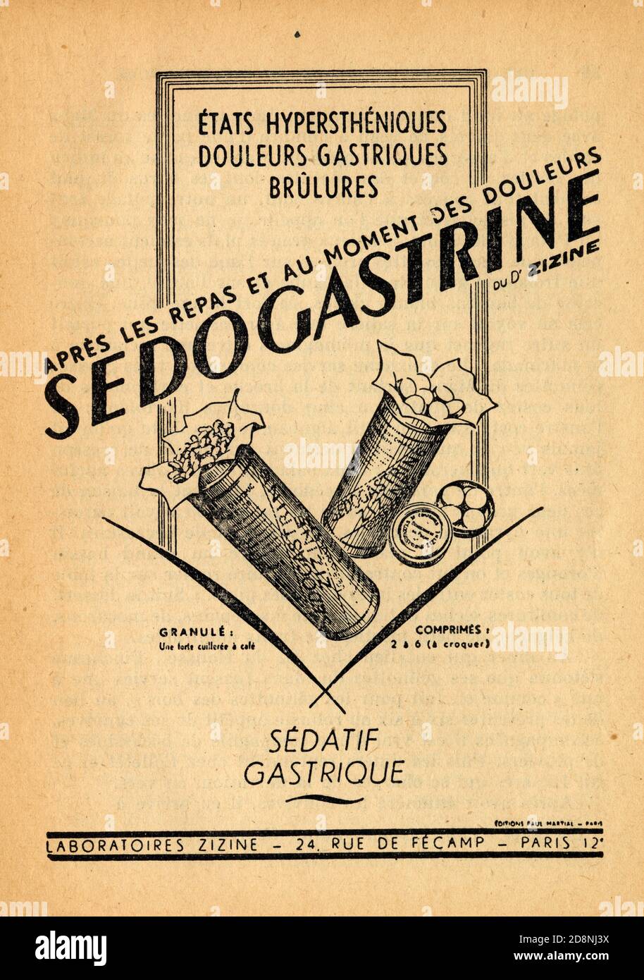 Publicité ancienne au pays des crocodiles la préparation du 1908 issue magazine