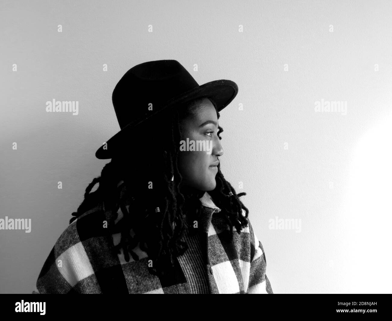 Gradient and black & white photos Stock Photo - Alamy