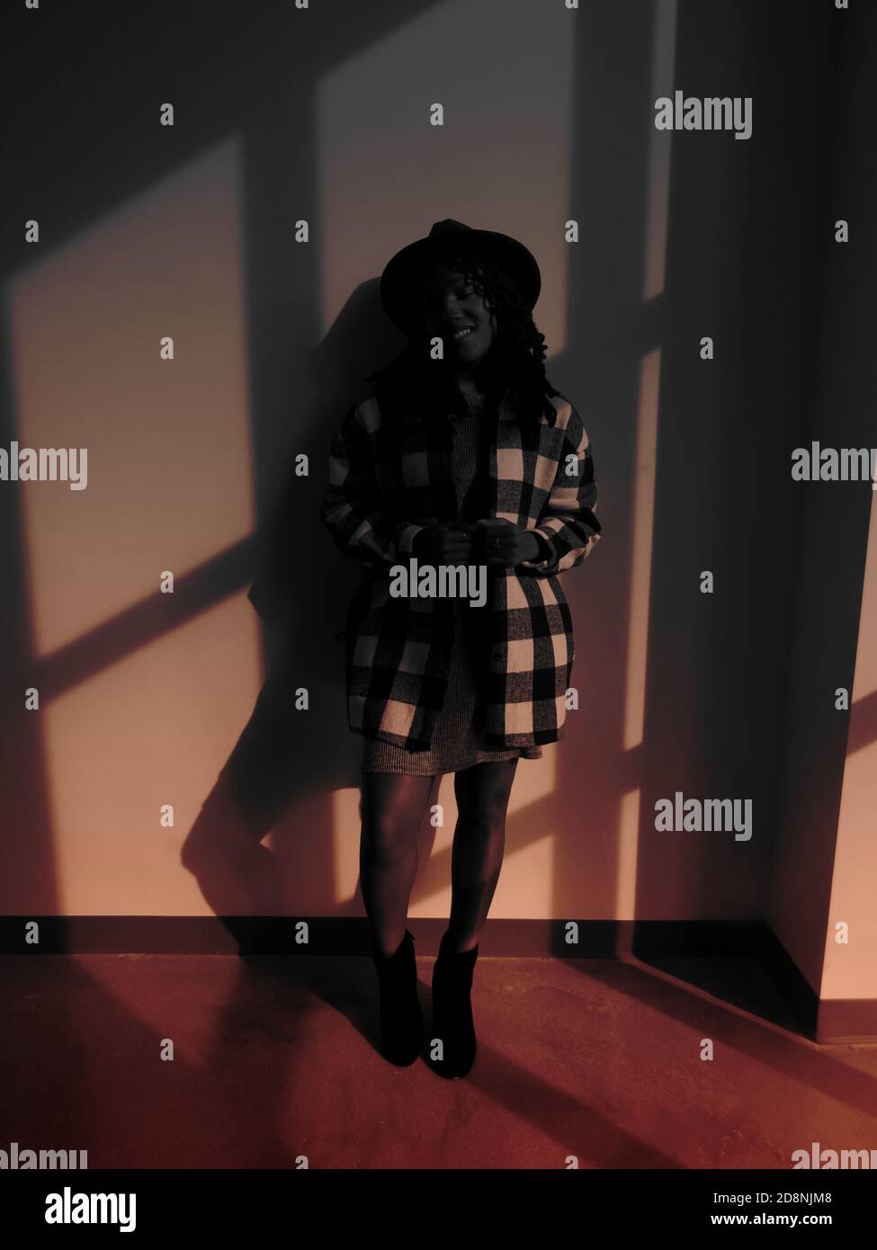Gradient and black & white photos Stock Photo - Alamy