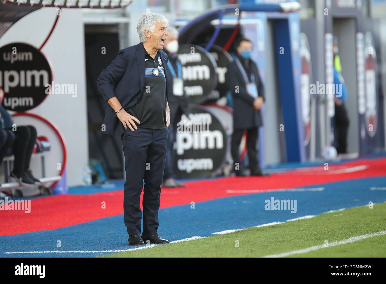 Crotone, Italy. 31st Oct, 2020. Coach Gian Piero Gasperini (Atalanta BC)/LM Credit: Emmanuele Mastrodonato/LPS/ZUMA Wire/Alamy Live News Stock Photo