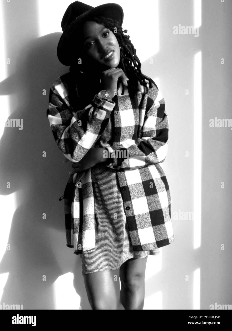 Gradient and black & white photos Stock Photo - Alamy