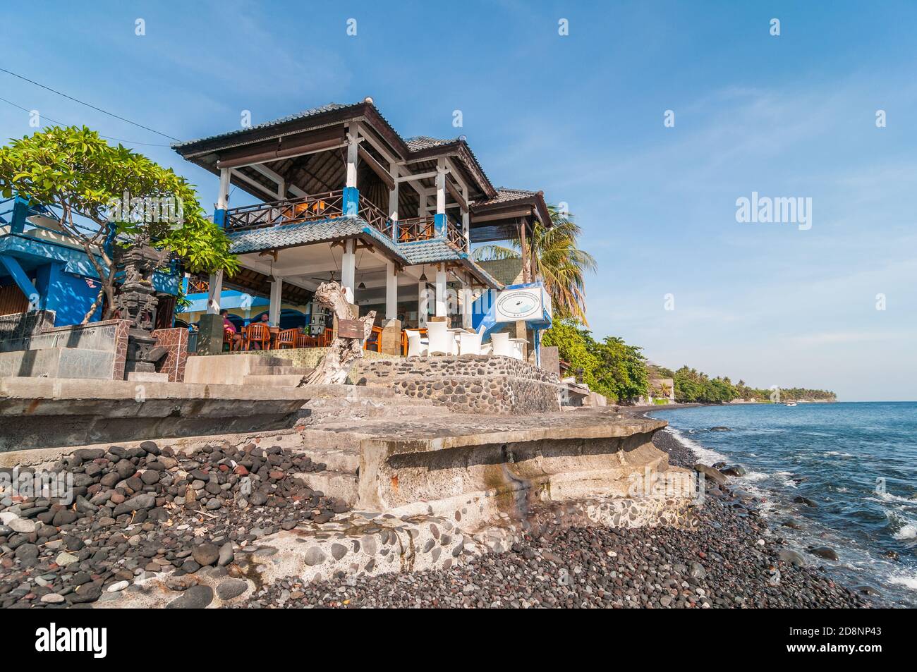 front view Matahari Tulamben Resort, beach, Tulamben, Bali, Indonesia Stock  Photo - Alamy