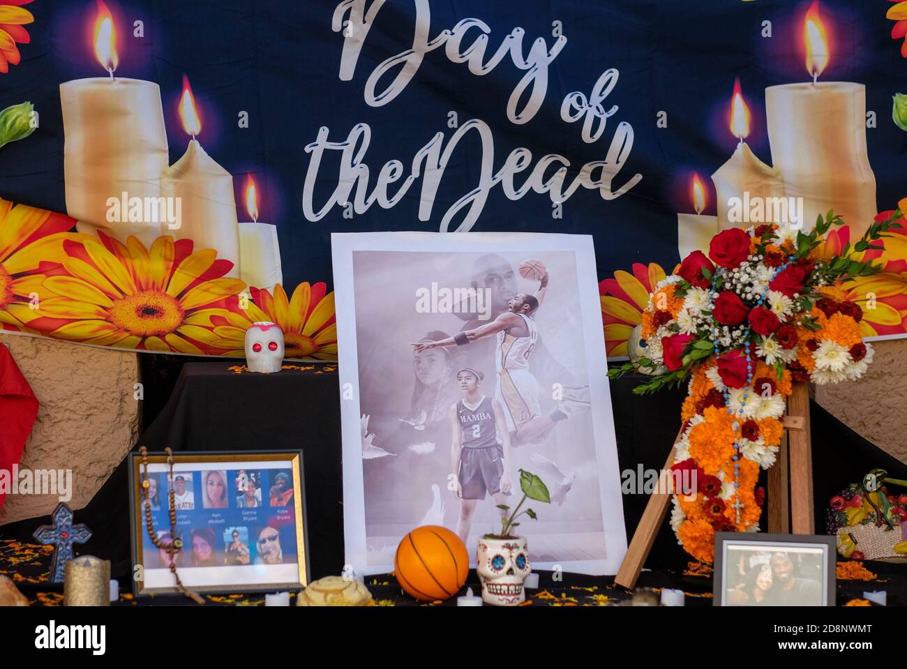 Día de los Muertos event in San Pedro honors Kobe and Gigi Bryant – NBC Los  Angeles