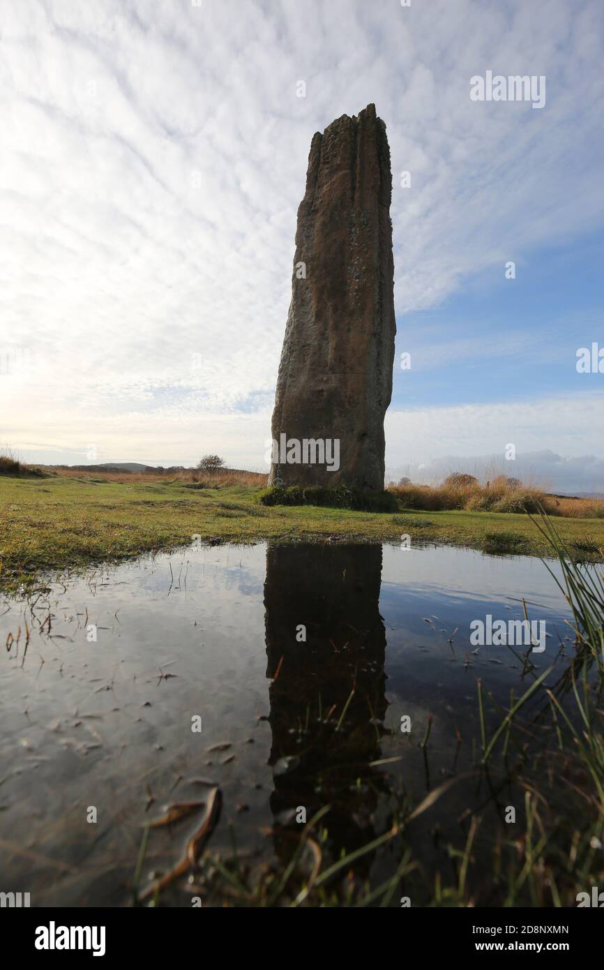Isle of Arran, Ayrshire, Scotland, UK , Machrie Moor Stone Circle