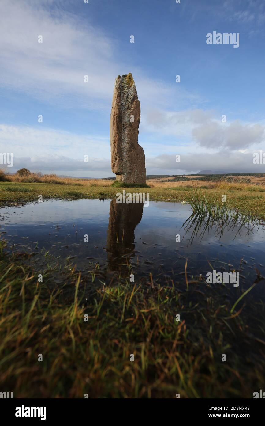 Isle of Arran, Ayrshire, Scotland, UK , Machrie Moor Stone Circle