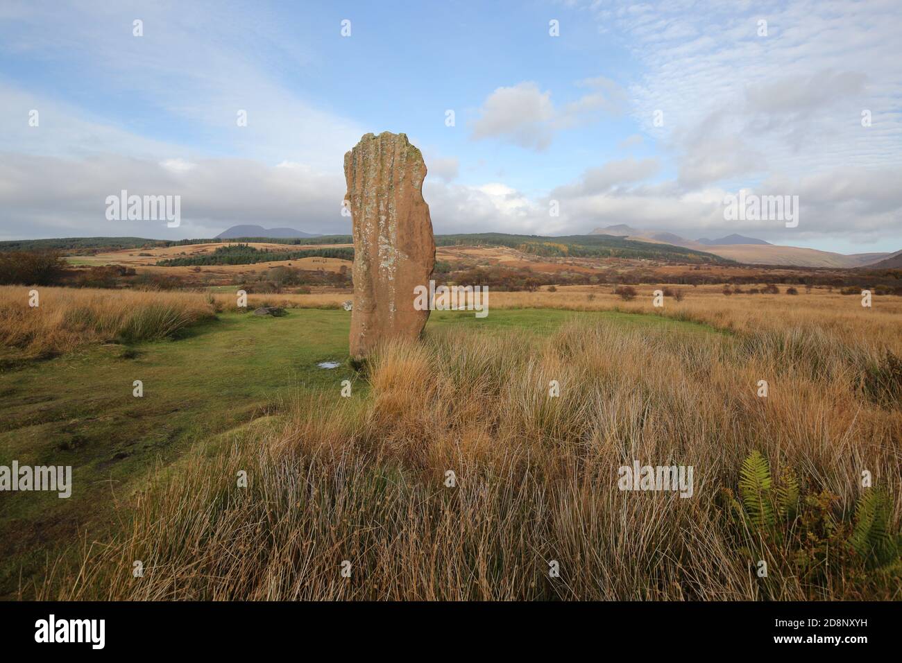 Isle of Arran, Ayrshire, Scotland, UK , Machrie Moor Stone Circle
