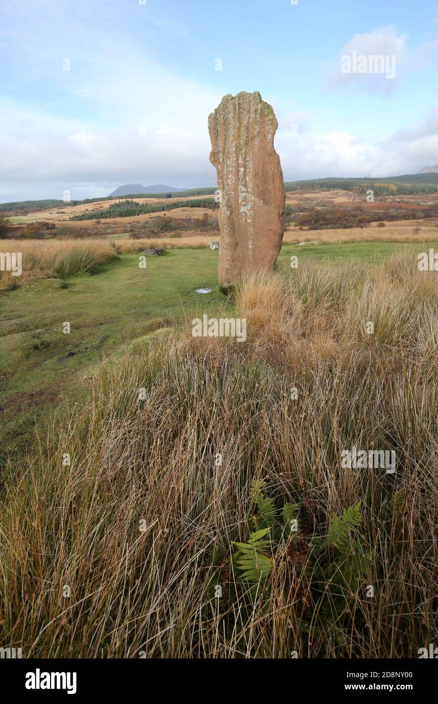 Isle of Arran, Ayrshire, Scotland, UK , Machrie Moor Stone Circle