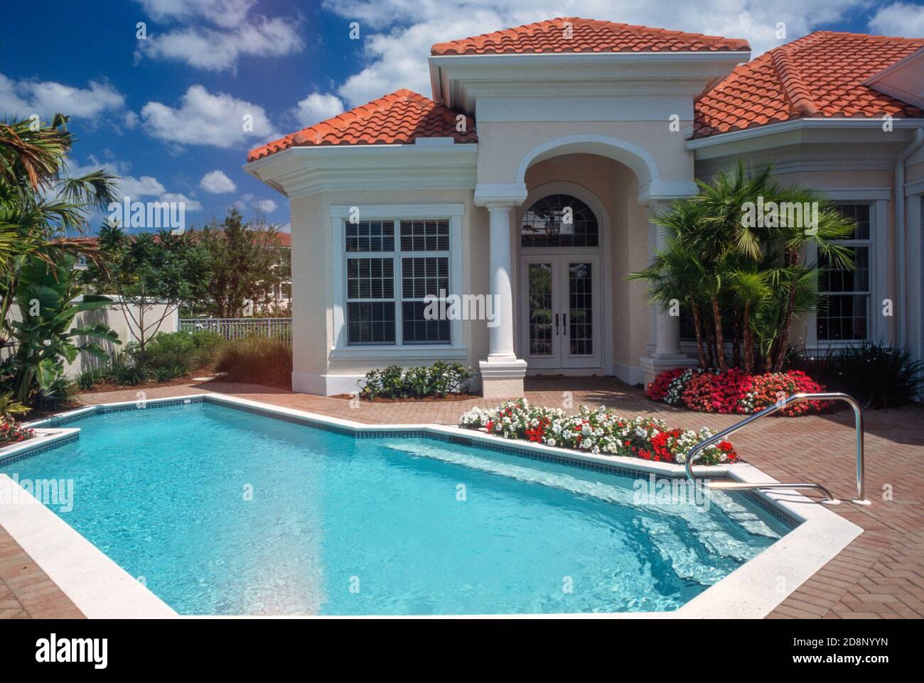 Luxury Home Exterior in Florida, USA Stock Photo - Alamy