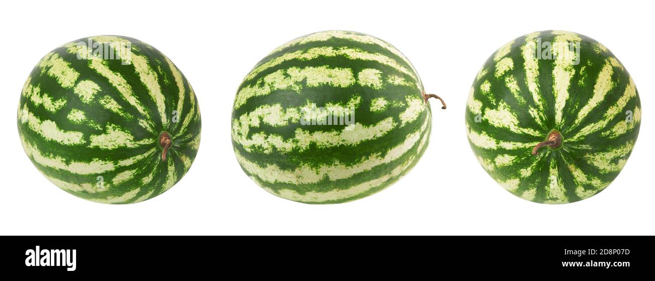 Watermelon isolated on a white background Stock Photo - Alamy