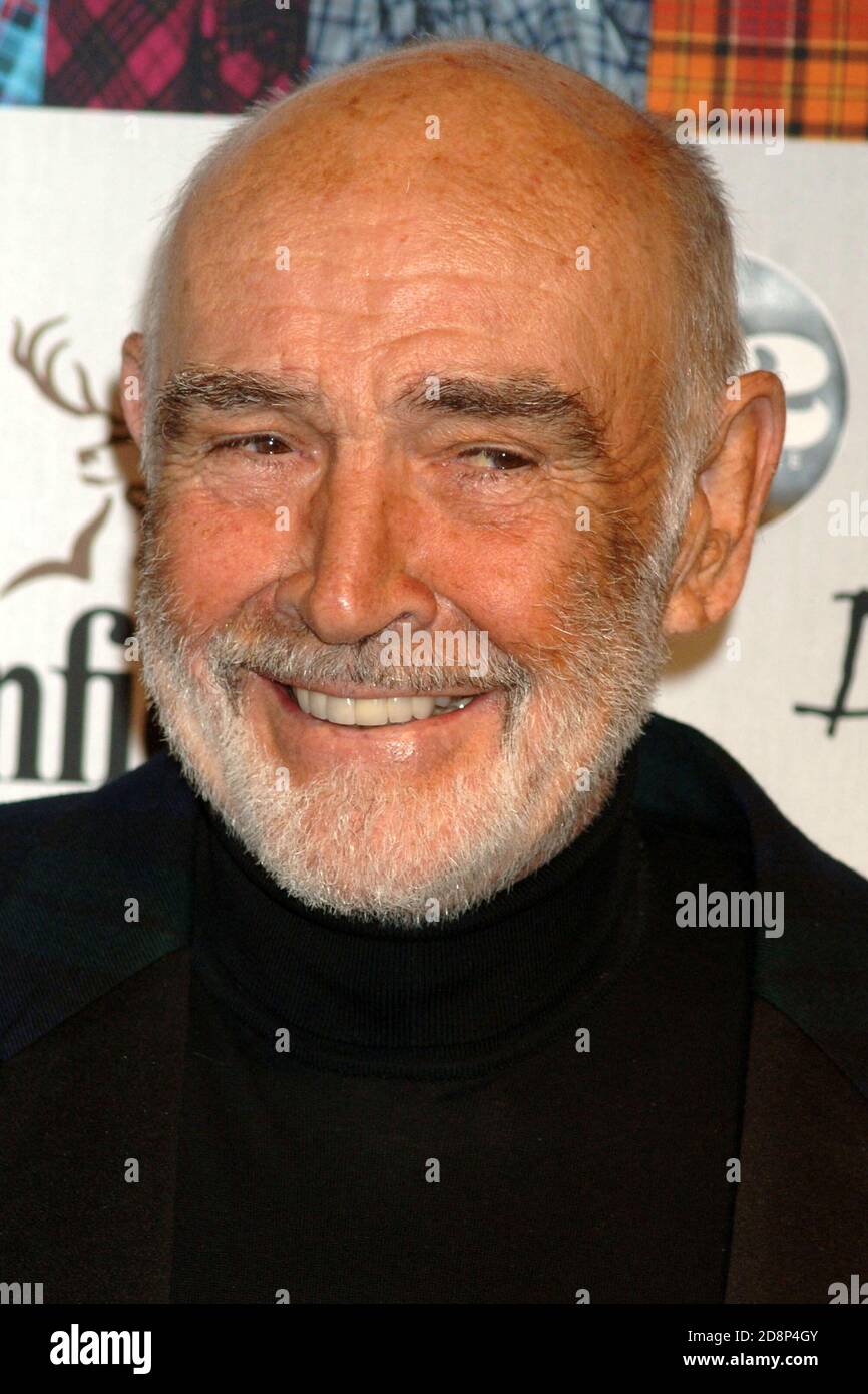 New York, USA. 05th Apr, 2020. Sean Connery Micheline Connery attends the 8th annual 'Dressed To Kilt' Charity Fashion Show at M2 Ultra Lounge on April 5, 2010 in New York City. People: Sean Connery Micheline Connery Credit: Hoo Me.Com/Media Punch/Alamy Live News Stock Photo