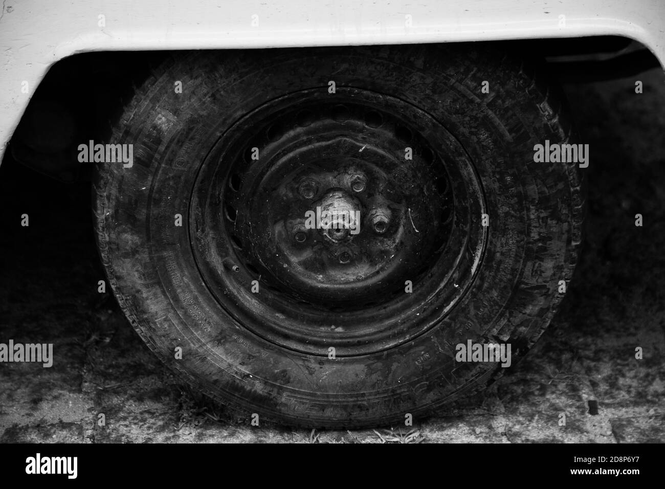 Lug nut Black and White Stock Photos & Images Alamy