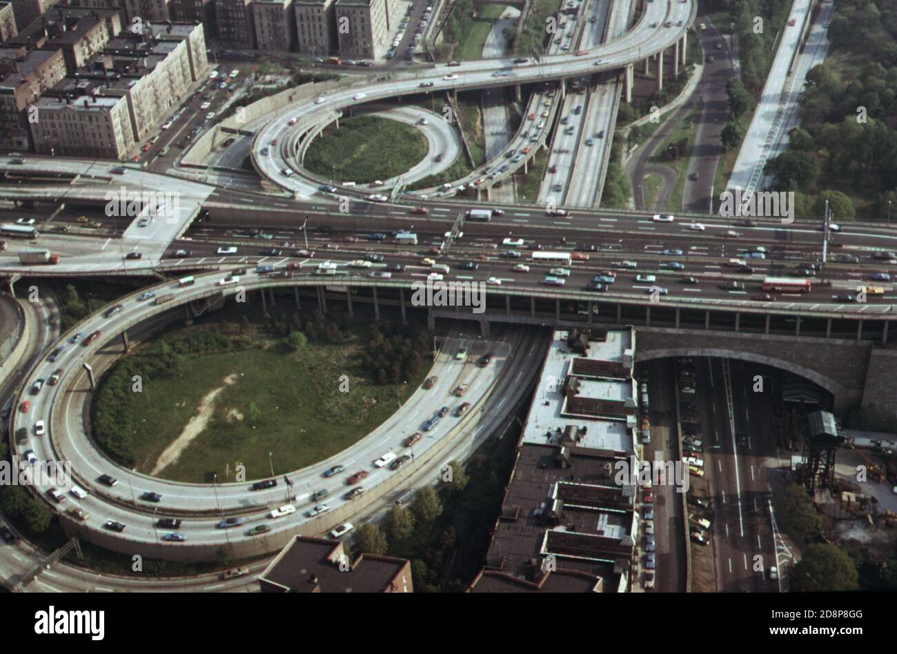 Entrance to the Washington Bridge from the West Side Highway in