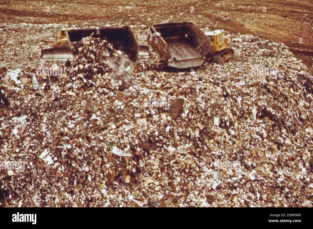 Landfill at Fresh Kills; Staten Island (just opposite Carteret NJ.) ca