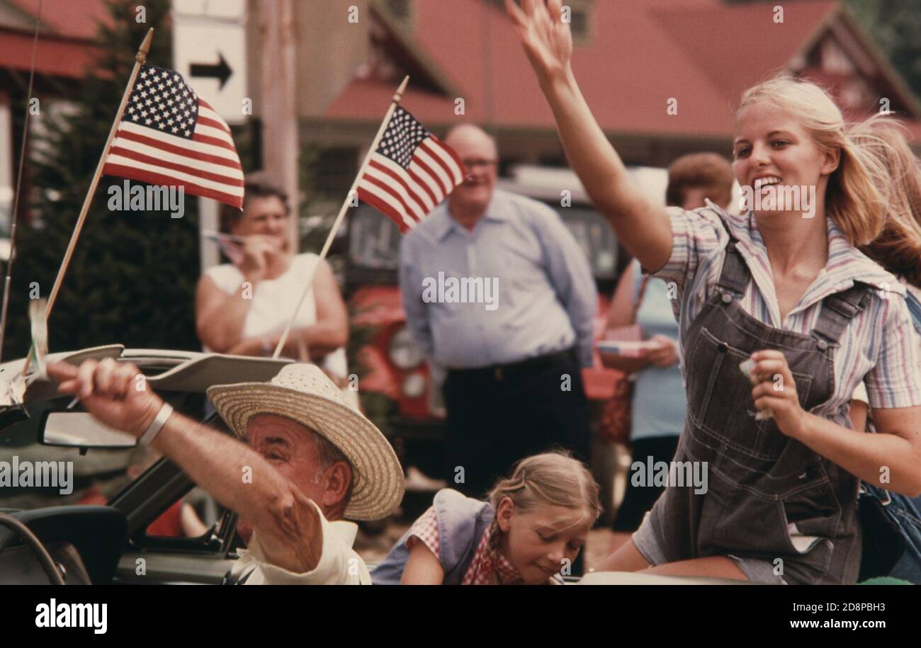 Beauty queen in overalls hires stock photography and images Alamy