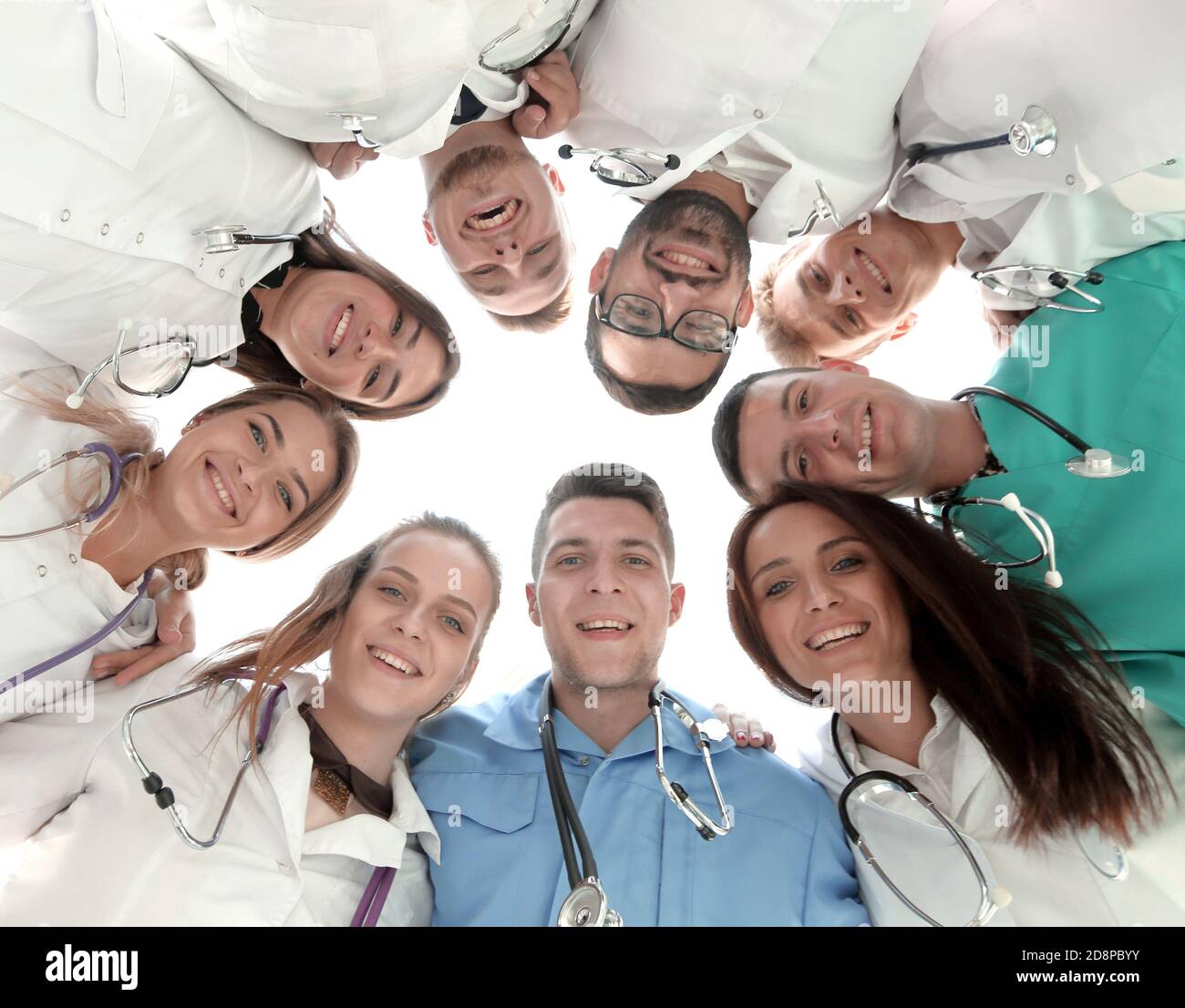 Healthcare professionals circle hi-res stock photography and images - Alamy