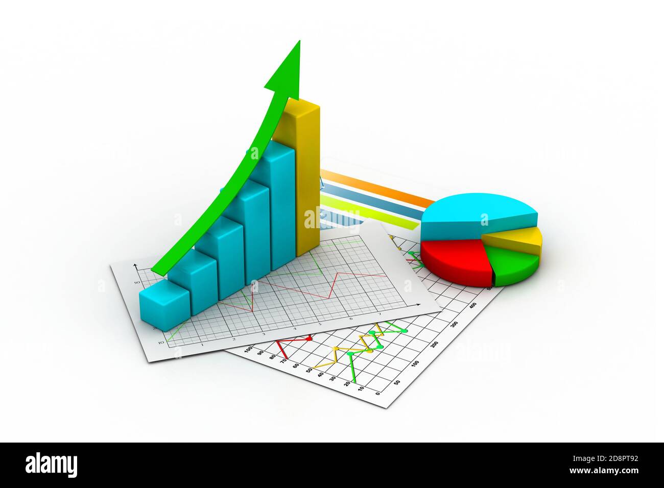 business graph, chart, diagram, bar Stock Photo - Alamy
