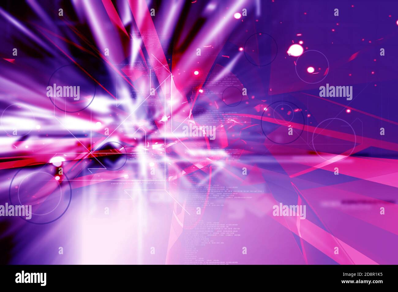 Digital illustration of color in abstract 3d background Stock Photo - Alamy
