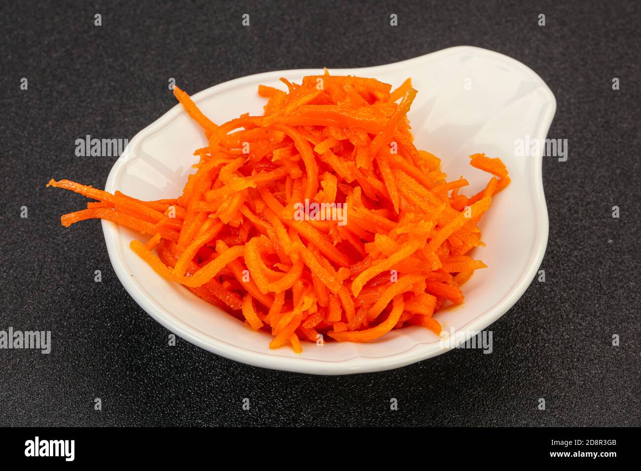 Spicy Korean carrot in the bowl Stock Photo Alamy