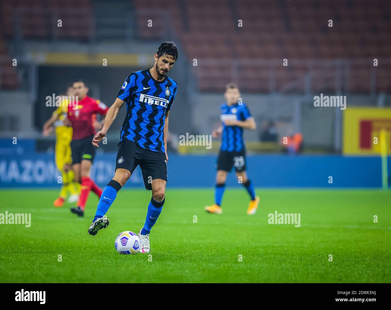 Andrea Ranocchia Of Fc Internazionale During The Serie A 21 Match Between Fc Internazionale Vs Parma Calcio At The San Siro Stadium Milan Ita C Stock Photo Alamy