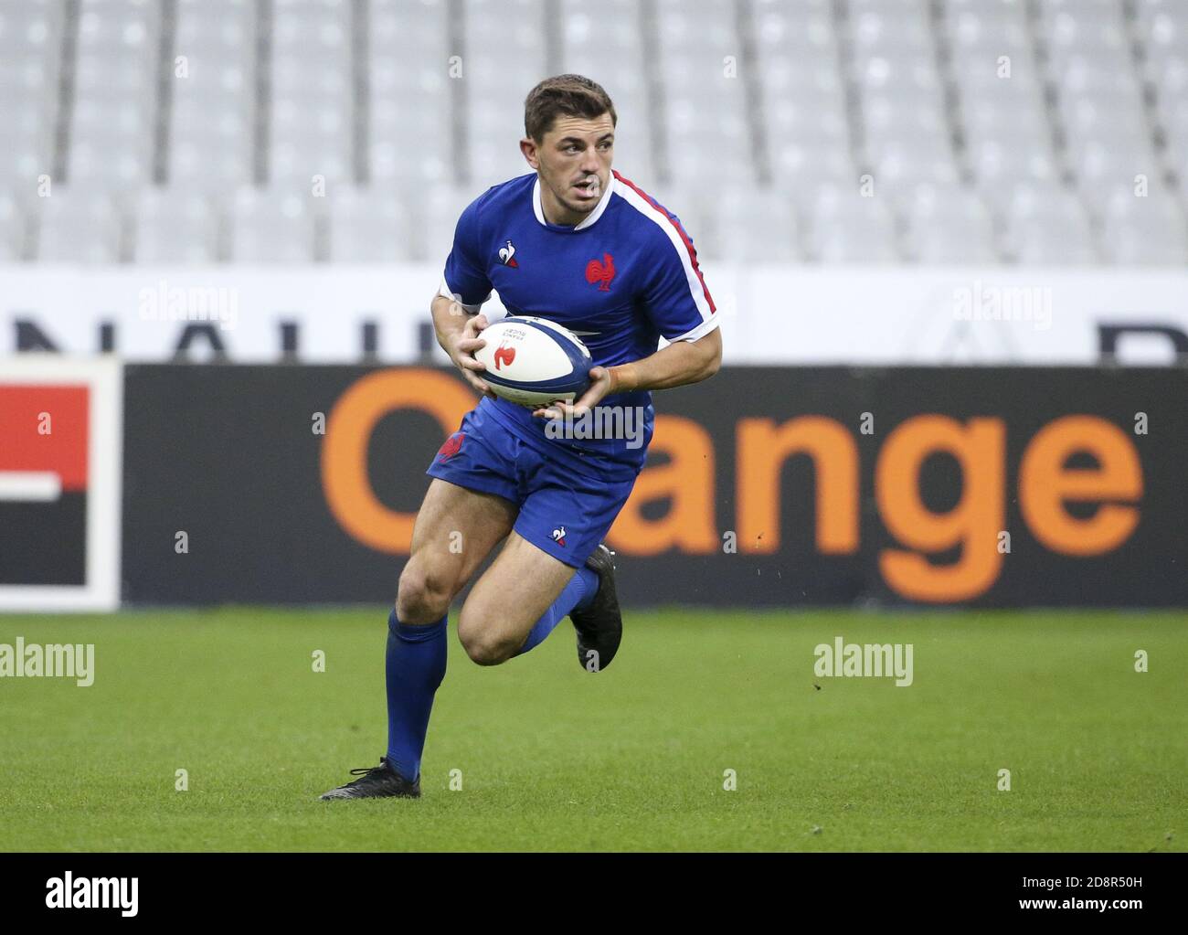 Anthony Bouthier of France during the Guinness Six Nations 2020, rugby union match between France and Ireland on October 31, 2020 at Stade de France C Stock Photo