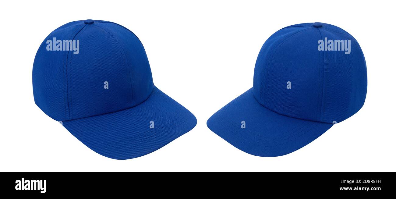 Download White Baseball Cap Mockup Front And Back View Isolated On White Background With Clipping Path Stock Photo Alamy