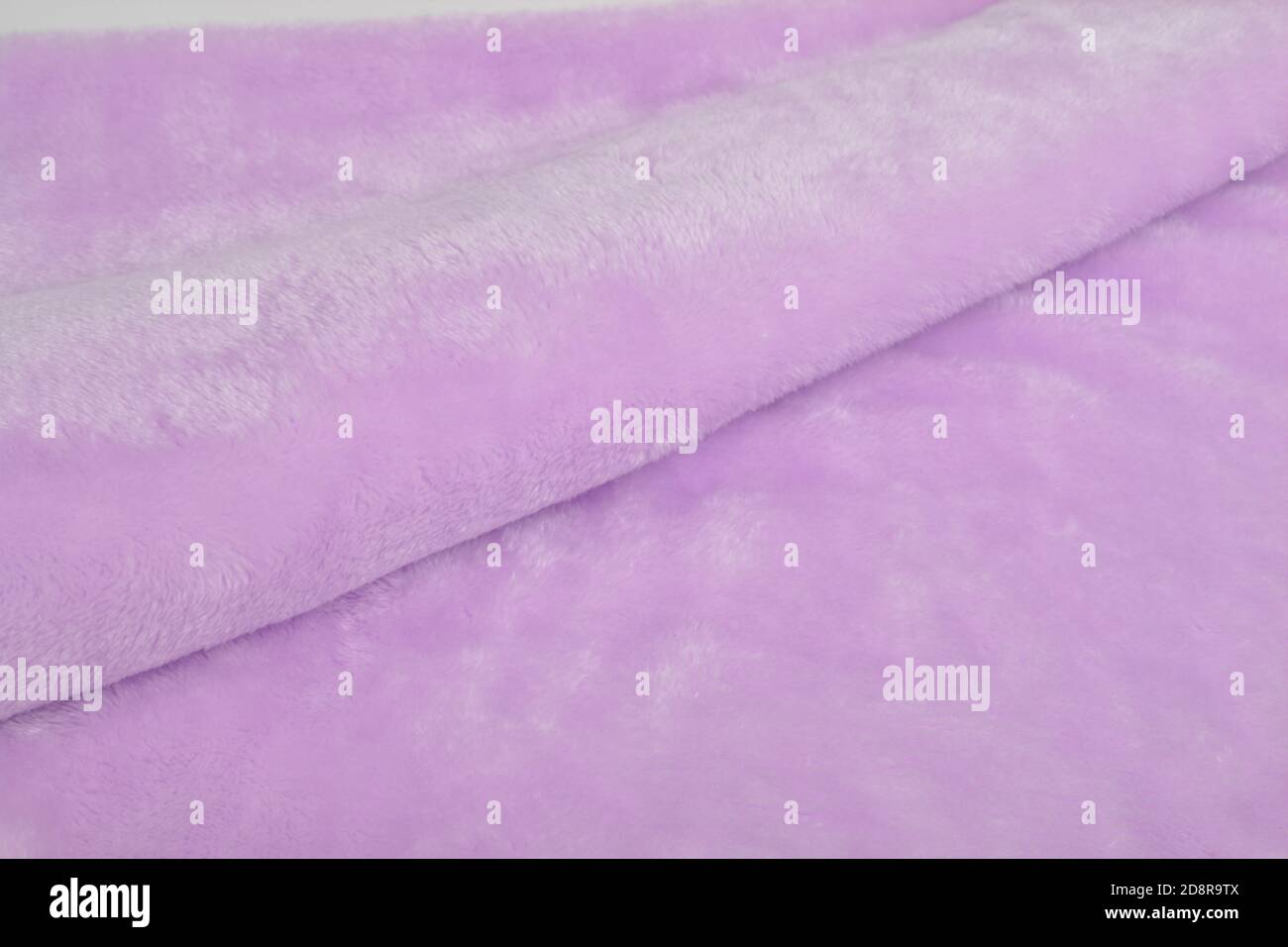 fuzzy purple fabric