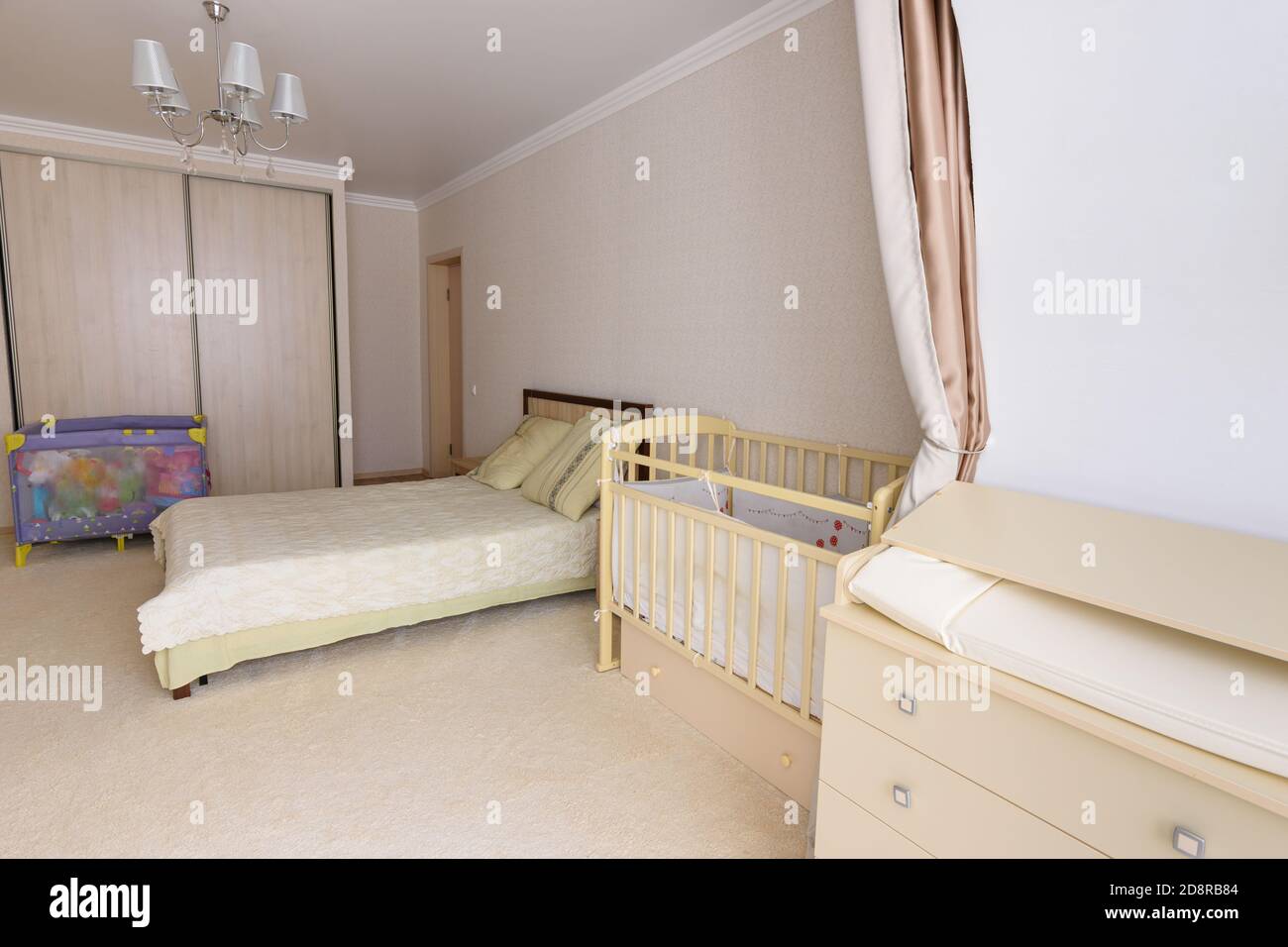 playpen converted to bed