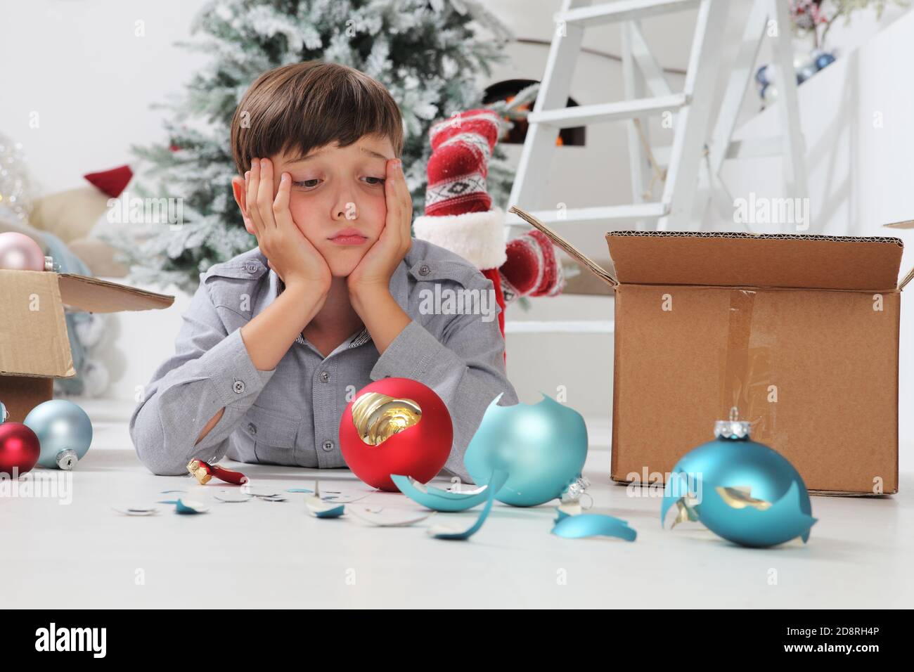 Accidentally broken by child hi-res stock photography and images - Alamy