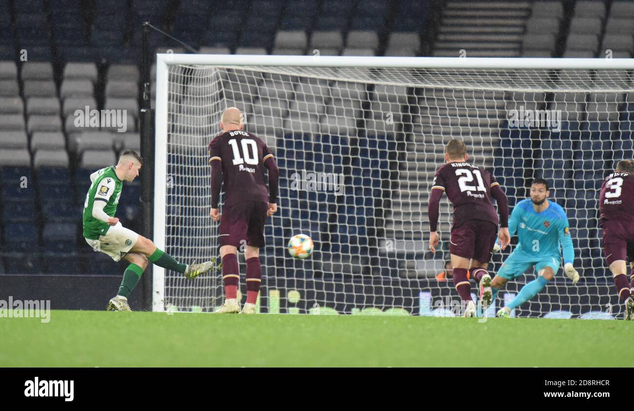 Hampden Park, Glasgow.Scotland UK.31st Oct 20. Scottish Cup Semi Final