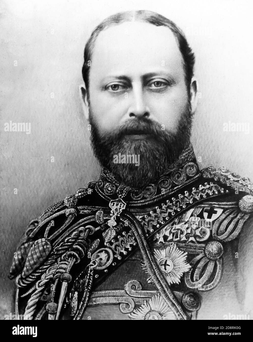 The Prince of Wales (later Edward VII) Stock Photo