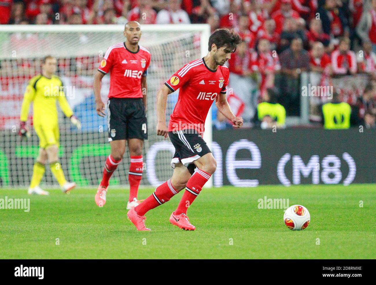 André Gomes of   Benfica  during the Europa League 2013 - 2014 ,Juventus Stadium, Turin on MAY 14 2014 in Turin , Italie - Photo Laurent Lairys / DPPI Stock Photo