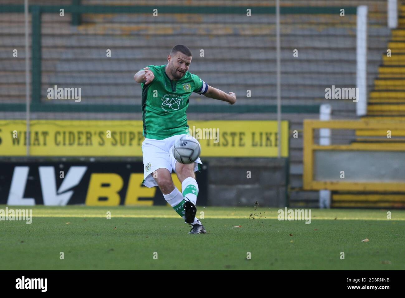 Yeovil Town FC versus Chesterfield National League Vanarama , Yeovil , Kings Lynn , Somerset