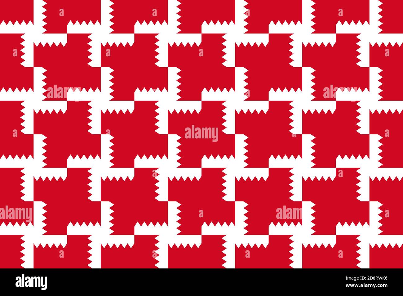 Bahrain Pattern Simple geometric pattern in the colors of the national flag of Bahrain ...