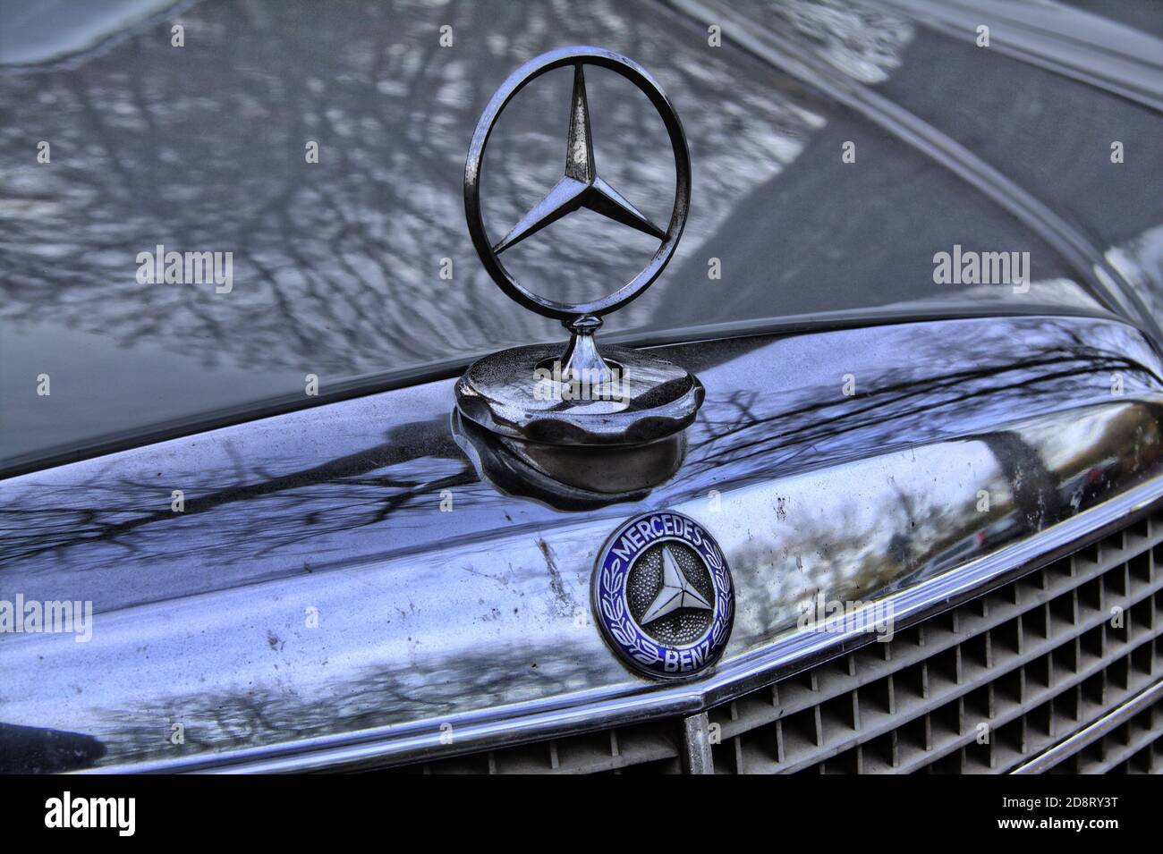 Mercedes Benz Star Stock Photo