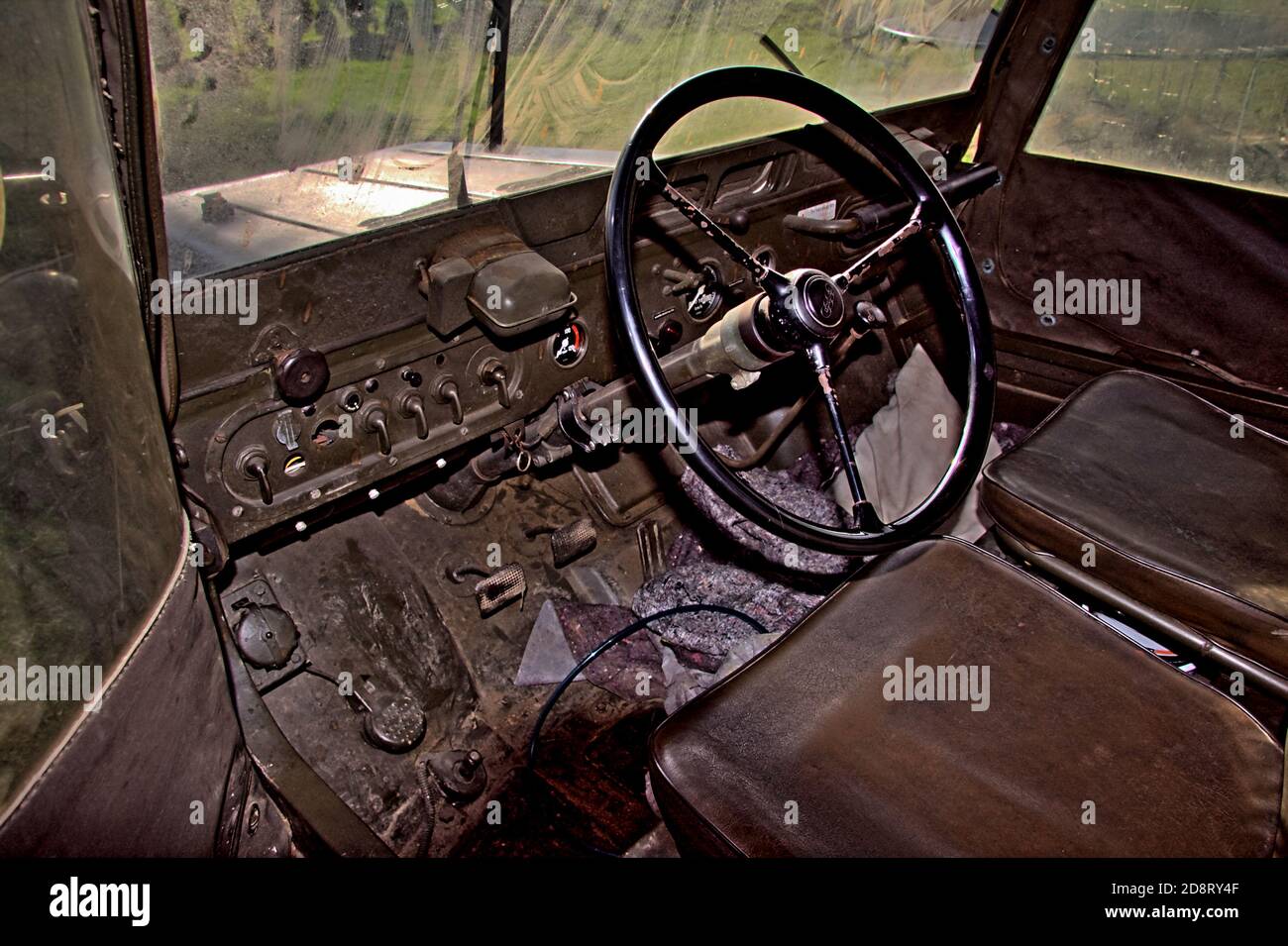Auto Union Steering Wheel Stock Photo
