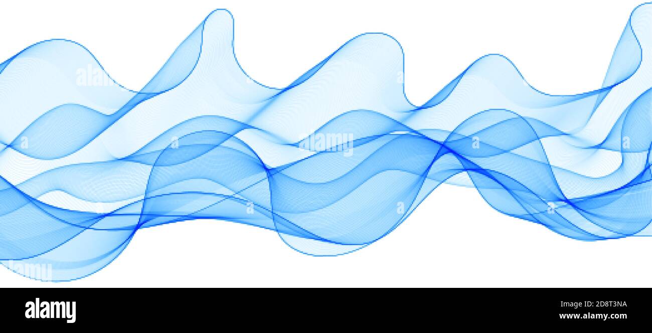 blue wave. abstract background. advertising layout. Design for brochure,  banner flyer and more. eps 10 Stock Vector Image & Art - Alamy