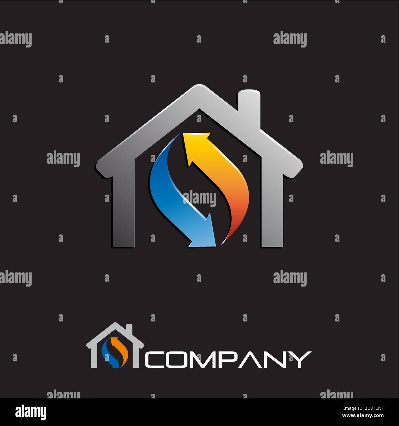 Vector sign air conditioning Stock Vector