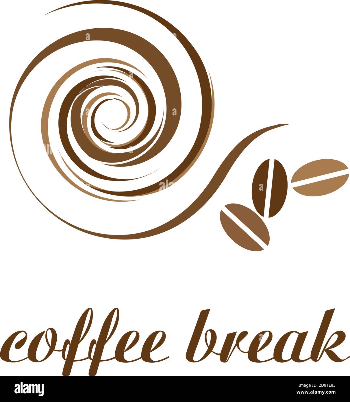 Vector sign coffee break Stock Vector Image & Art Alamy