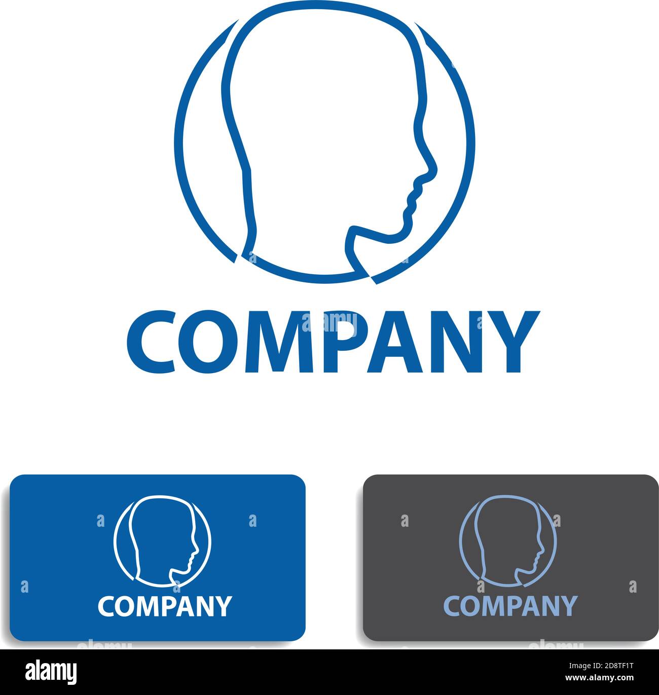 Vector sign head in the circle Stock Vector Image & Art Alamy