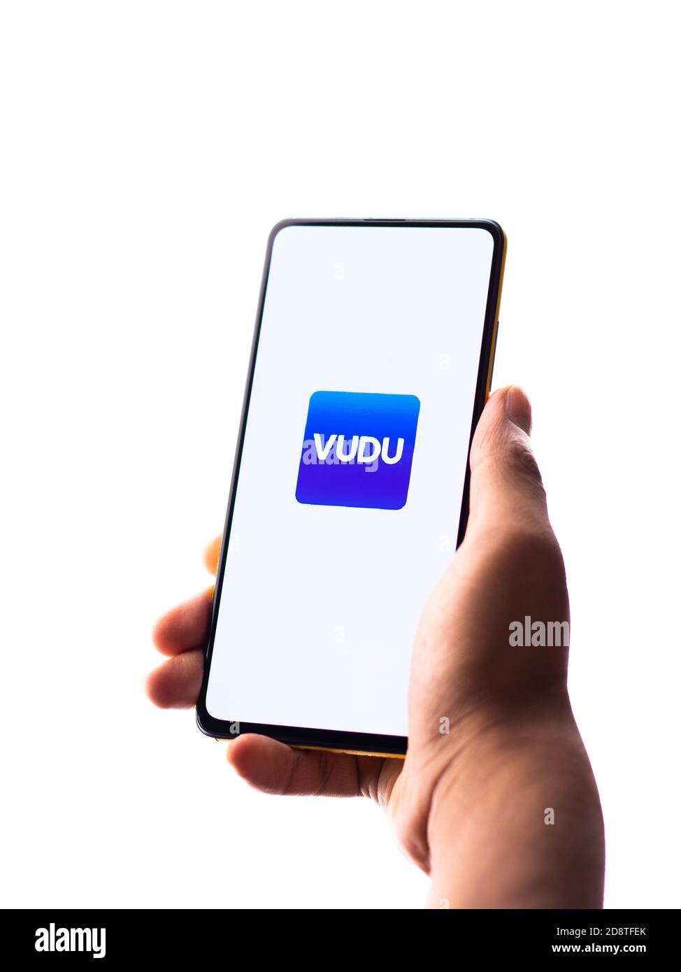 Assam, india - October 29, 2020 : Vudu logo on phone screen stock image  Stock Photo - Alamy