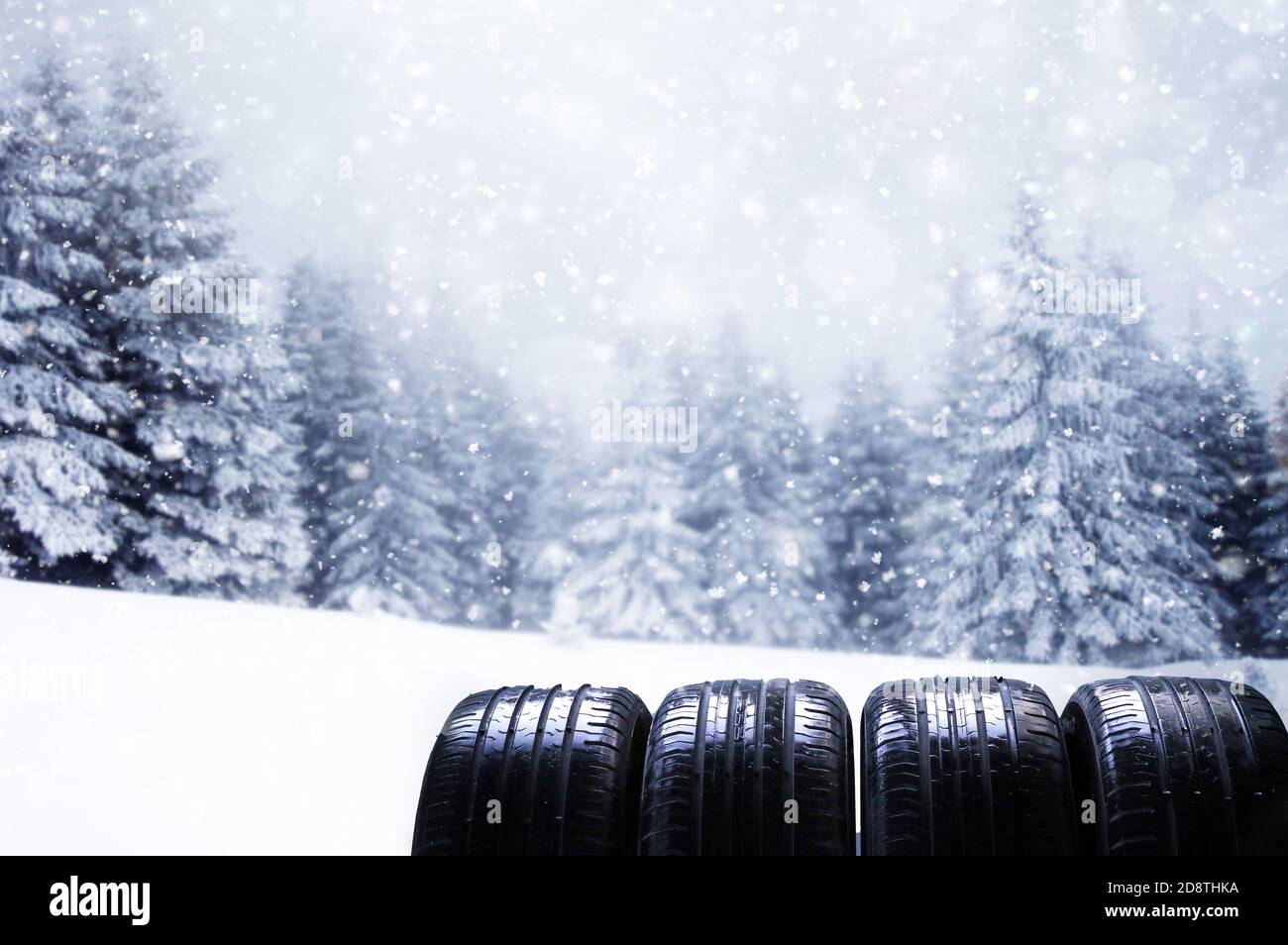 winter car background