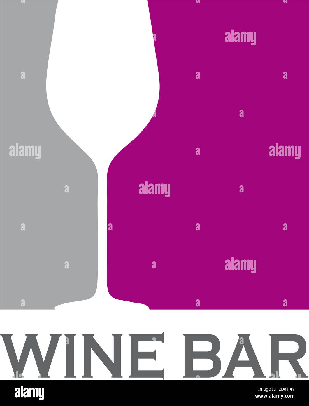 Vector sign Wine Bar Stock Vector Image & Art - Alamy