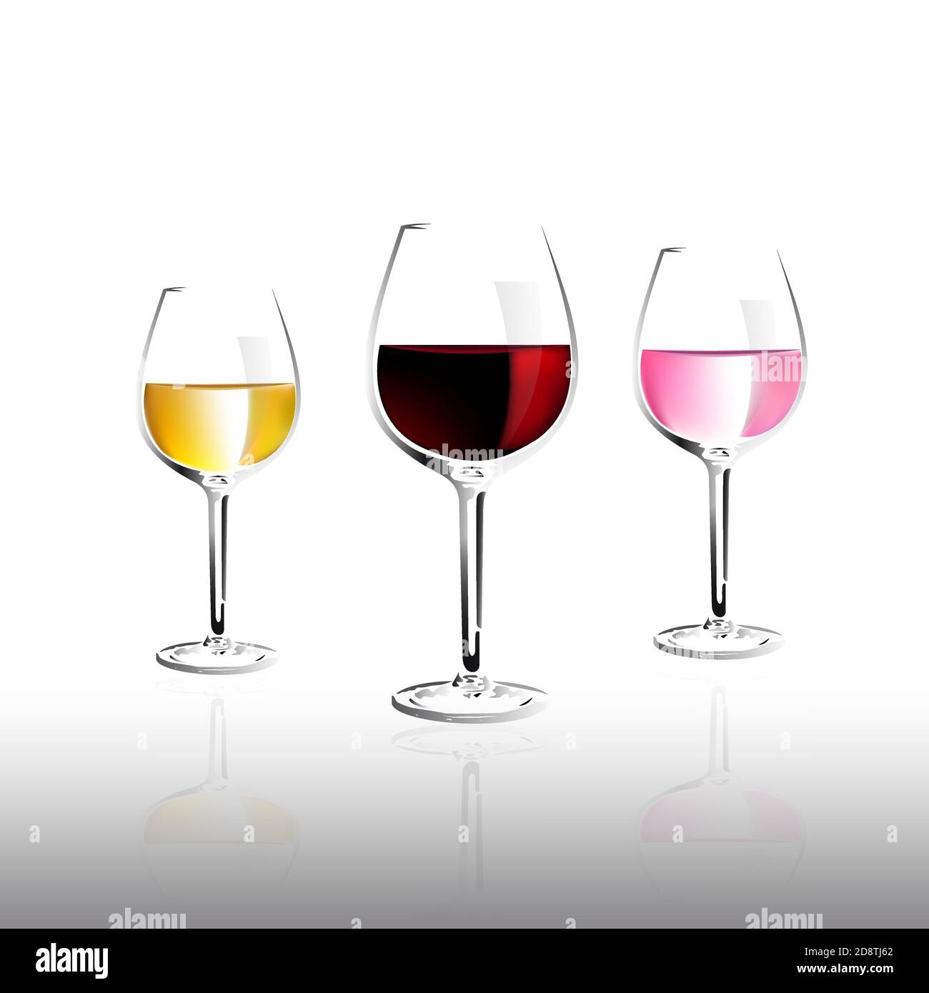 Vector wine list Stock Vector