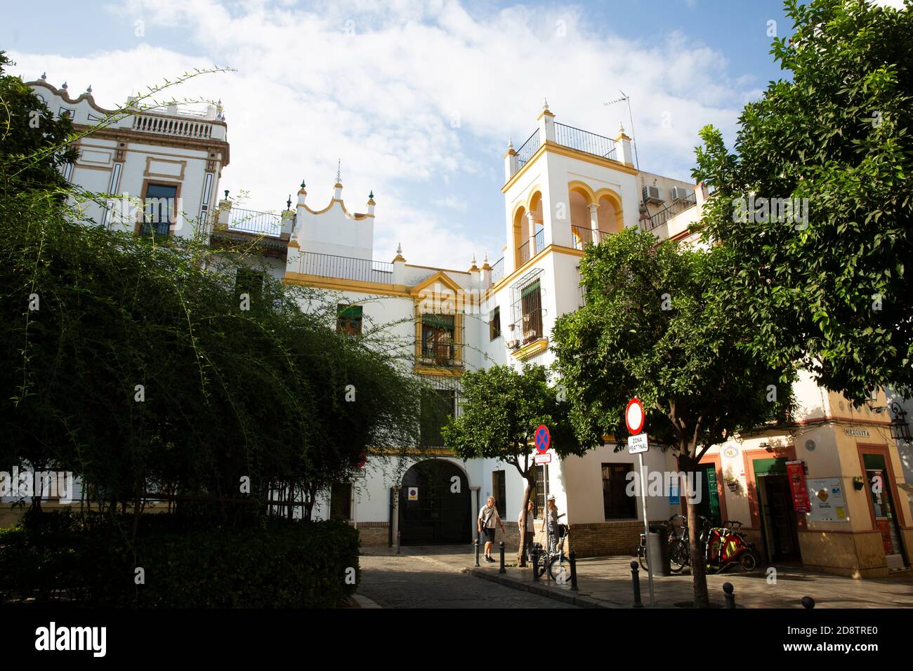 Barrio de Santa Cruz, Sevilla, Spain Stock Photo