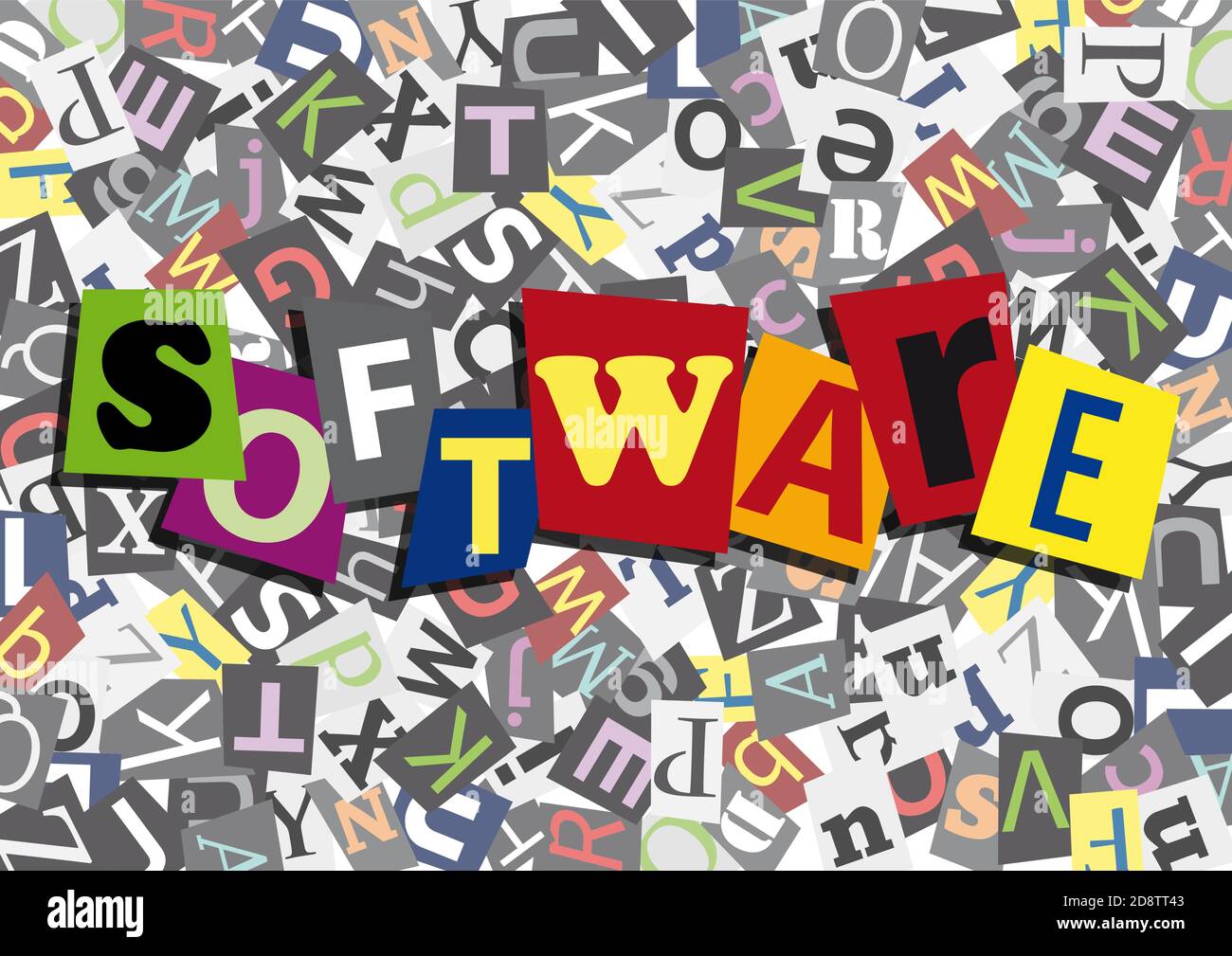 Software vision Stock Vector Images - Alamy