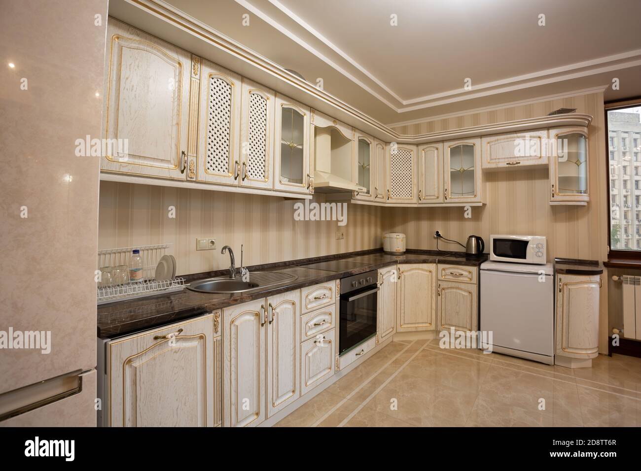 Luxury dining room interior modern apartment Stock Photo - Alamy - High-End Luxury Apartments With Private Dining