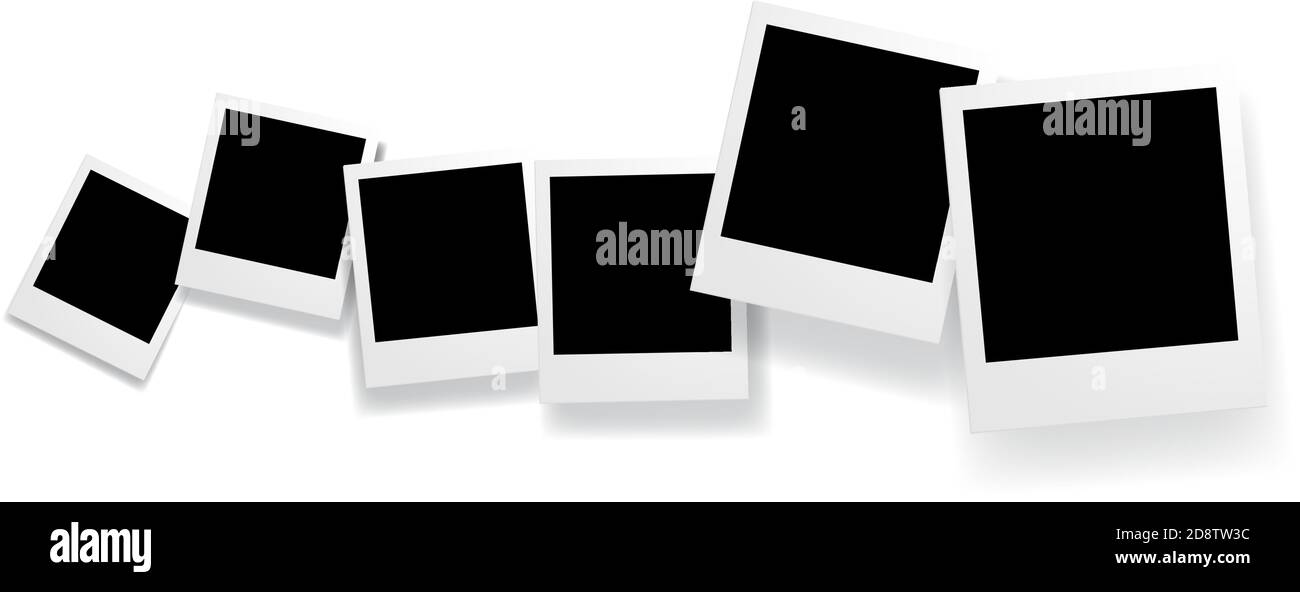 Vector six blank pictures Stock Vector Image & Art - Alamy