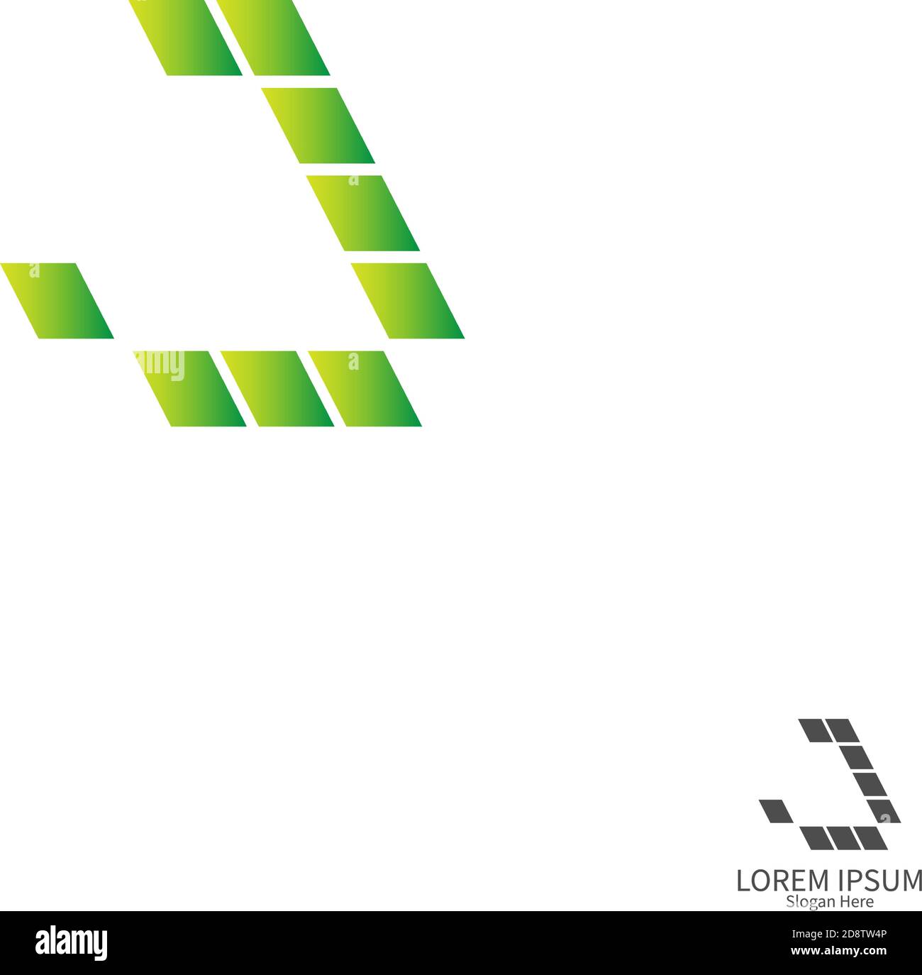 Letter J square logo icon concept design vector Stock Vector Image